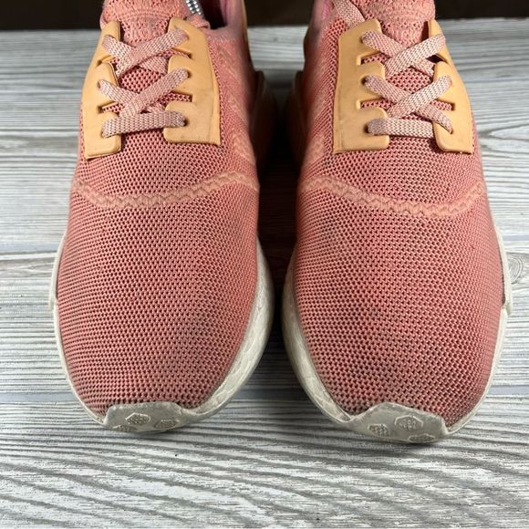 Adidas NMD Women’s Pink Peach Shoes Sneaker Size 6.5 - Picture 10 of 10